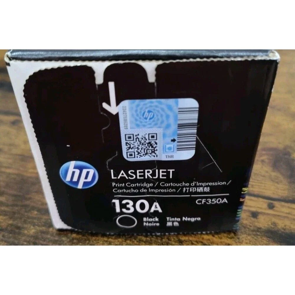 HP Toner 130A Black Genuine CF350A for HP LaserJet Pro MFP M176/M177 New In Box.